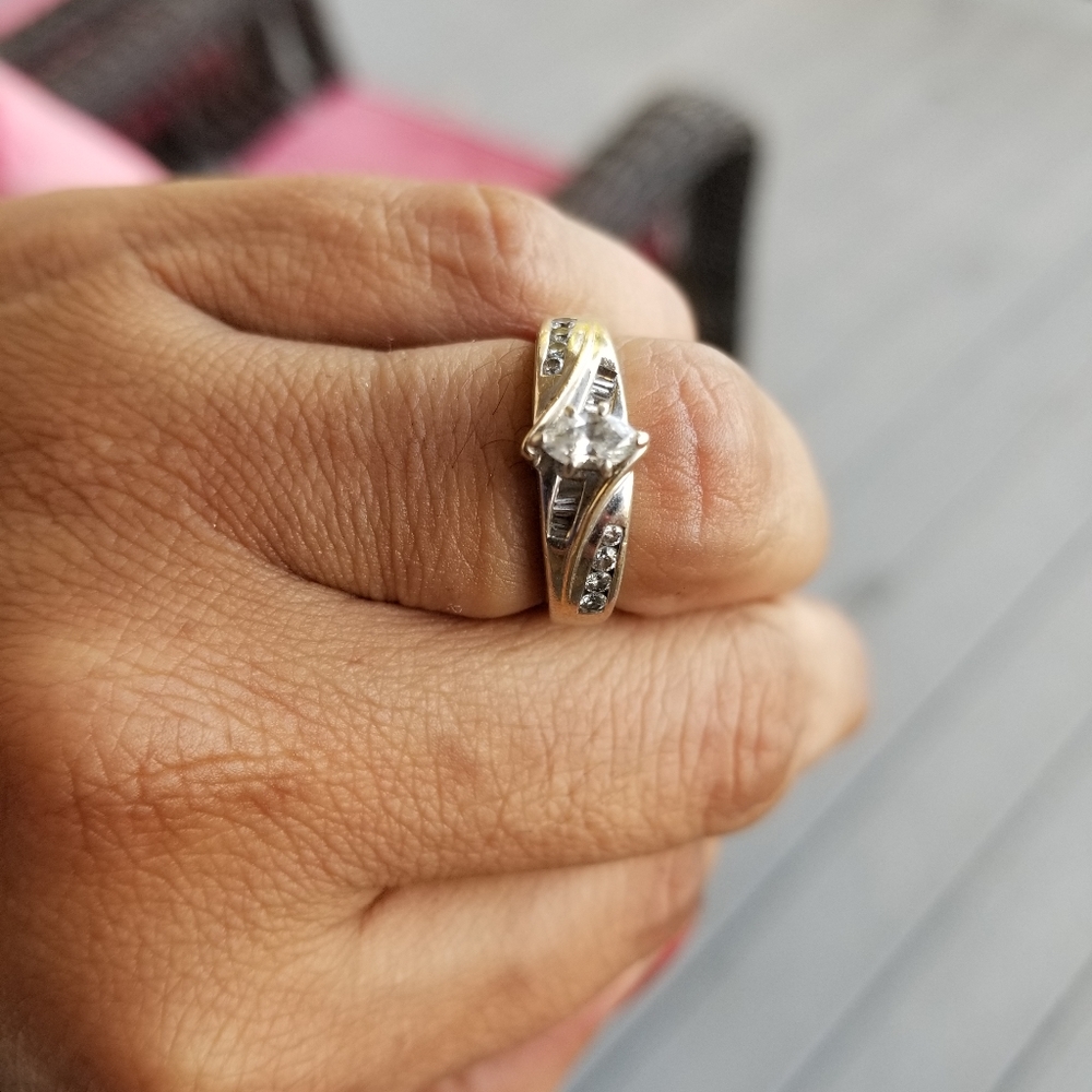 Leo Schachter LSC leo diamond vintage ring  14k - Picture 8 of 16